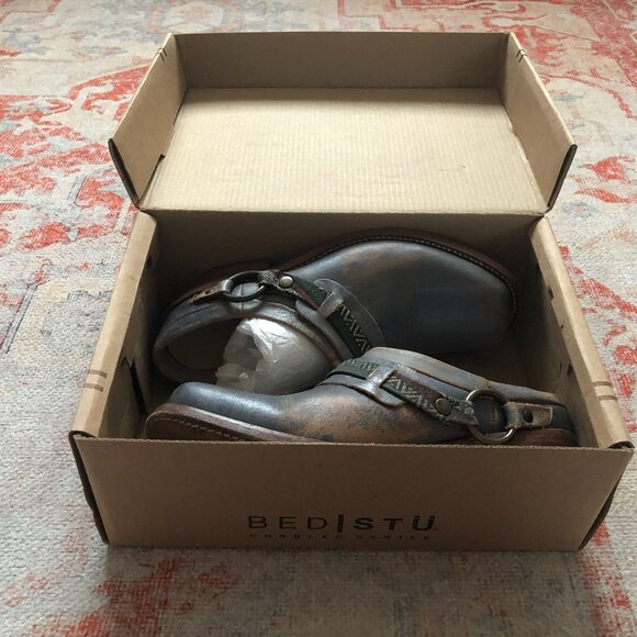 Triad Bed Stu leather mules clogs sleep on - Picture 2 of 9